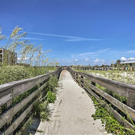 Oceanfront St Augustine Studio With Pool Access! Сент-Огастин Экстерьер фото