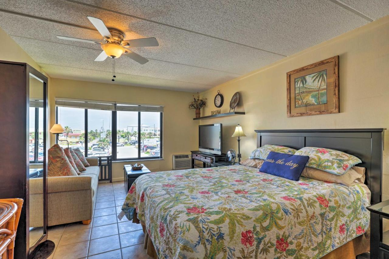 Oceanfront St Augustine Studio With Pool Access! Сент-Огастин Экстерьер фото