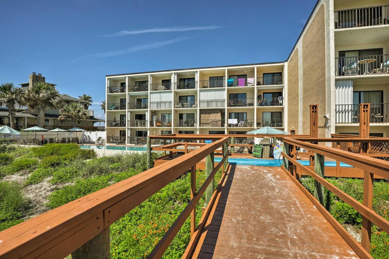 Oceanfront St Augustine Studio With Pool Access! Сент-Огастин Экстерьер фото