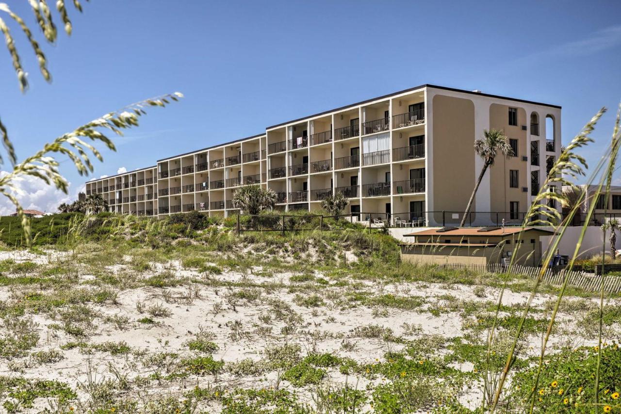 Oceanfront St Augustine Studio With Pool Access! Сент-Огастин Экстерьер фото