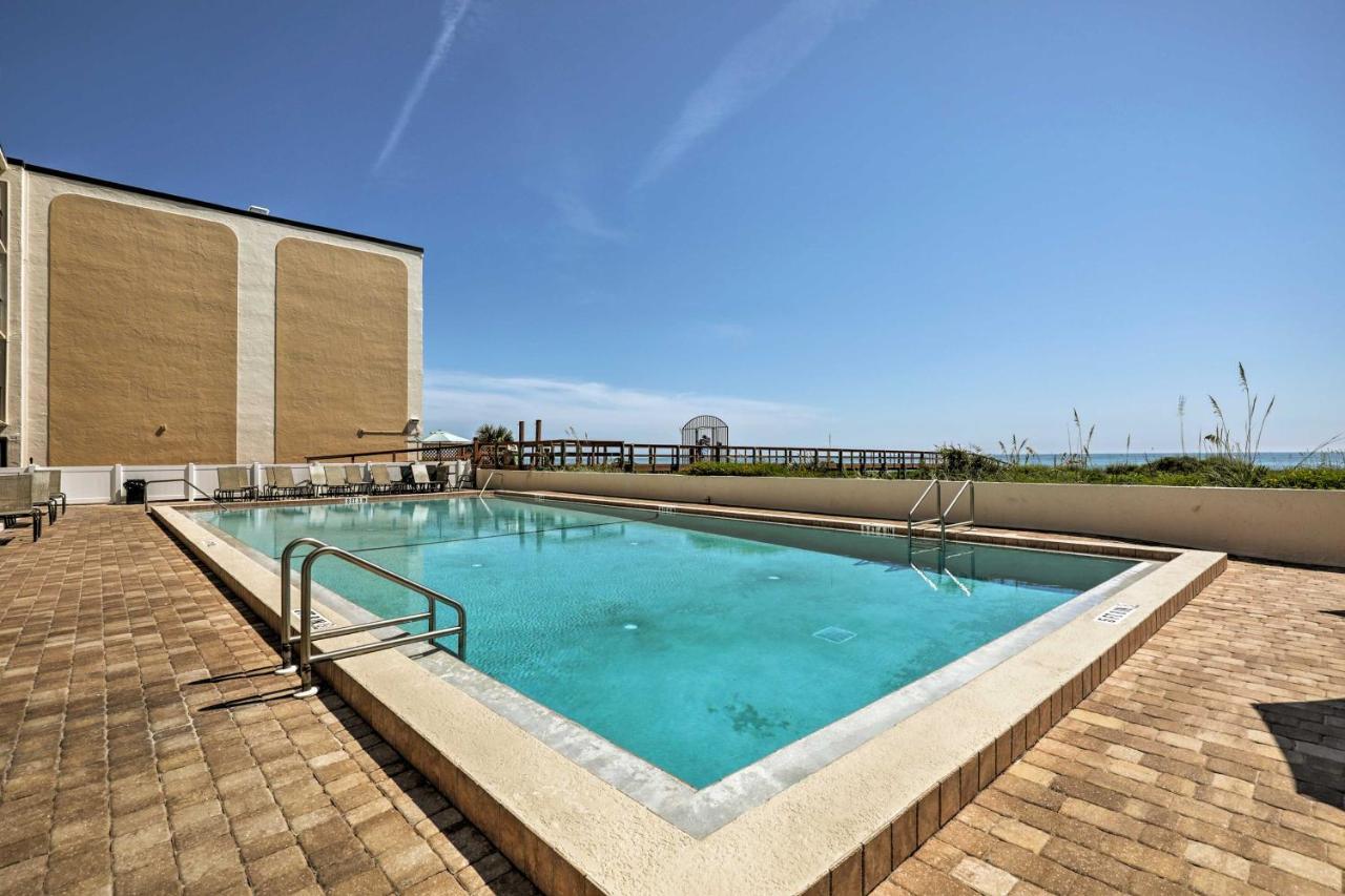Oceanfront St Augustine Studio With Pool Access! Сент-Огастин Экстерьер фото